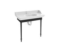 Console Cléo 1889 avec plan vasque 3 trous + siphon chromé