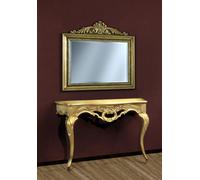 Console Commode Table murale Consoles classiques Table de console avec miroir de luxe