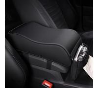 Console Coussin Accoudoir Voiture pour Audi Q2 2017-2026 Rehausseur Centrale Support Bras avec Poche Rangement Accessoire Intérieur,Black Style