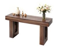 VEVOR Console d’Entrée 160 cm de Long, Table Console de Style Campagnard, Table d'Appoint Rectangulaire en Bois, Étroite et Longue, Meuble de Rangement pour Couloir Chambre Salon Vestibule, Marron