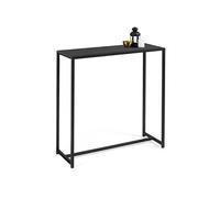 IDMarket – Console Davis – métal noir mat – design industriel