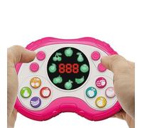 Console de à poussée Rapide, Console de à poussée Rapide Entraînement | Console portable pour de puzzle interactif éducatif pour garçons filles fête Rose vif