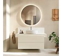 Duravit Console Balcoon BA90570IDID0000 rectangulaire 1 découpe centrale 100x55x37 cm Ivoire