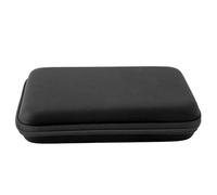 Console de Jeu Console Travel Case, Pocket Hard Shell Shell Slot Slot de Jeu pour New 2DS XL (Black)