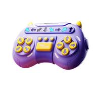 Console de jeu de puzzle à poussée rapide, machine de jeu de danse pour exercices de réaction, jouets sensoriels éducatifs à pousser