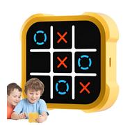 Console De Jeu De Puzzle Portable, Jeu De Morpion Amusant pour , Jeu D'échecs Électronique Innovant, Plateau De Puzzle Éducatif Créatif, Jouet De Voyage Portable pour Garçons Et Filles