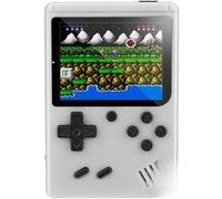 Console de Jeu Émulateur 400 Jeux avec Écran LCD 3" Rechargeable Avizar Blanc