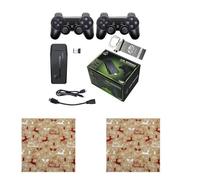 Console de jeu - Game stick M8 - 20300 jeux - 4K HDMI - Deux manettes sans fil - 128G multicolore JEU VIDEO CONSOLE RETRO