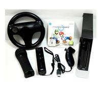 Console de jeu - Nintendo - WII - Édition Mario Kart - Couleur Noir - Inclus Volant et Jeu