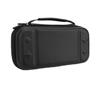 Console de Jeu Portable 2, étui Rigide Noir, Résistant aux Rayures, à l'eau, Double Fermeture éclair pour Les Voyageurs ou Les Joueurs, Cuir PU (Black)