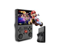 Console de Jeu Portable +22 000 Jeux-Écran Haute résolution Full HD, mémoire 128 Go Extensible,Licence Linux 2.0,WiFi, Multiplayer + 4 Rear, Prise Jack + Speakers