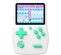 Console de jeu portable 32 bits pour enfants 139 jeux vidéo préchargés, système de jeu vidéo portable avec écran IPS de 3" et batterie rechargeable, mini jouets électroniques d'arcade pour garçons et