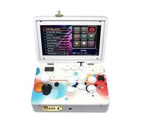 Console de jeu portable 9800 en 1 avec écran HD de 10,1 pouces, double joueurs, boîte Pandoras DX, machine de jeu vidéo rétro, recherche/cache/pause de jeux