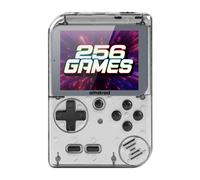Console de jeu portable Amstrad avec 256 jeux Transparent et Blanc