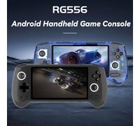 Console de jeu portable ANBERNIC avec écran AMOLED de 5,48 pouces, système d'exploitation Android 13, batterie de 5500 mAh, Bluetooth 5.0, console de jeu rétro RG556, lecteur de jeux vidéo portable Bl