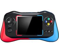 Console de jeu portable avec 500 jeux intégrés Écran HD 3,5 pouces Rétro Enfants Adultes Cadeau Mini Jouet électronique rouge bleu