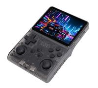 Console de Jeu Portable, Console de Jeu Rétro 30000 Jeux Préalables Construits dans 45 Emulator pour Divertissement Quotidien (Noir transparent)