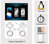 Console de jeu portable, écran 3,5 pouces, système d'exploitation Linux, blanc, 256G et 256G PSP