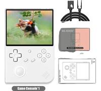Console de jeu portable, écran 4,0", batterie 3200mAh, système d'exploitation Linux, blanc, 256G et 256G PSP