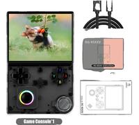 Console de jeu portable, écran 4,0", batterie 3200mAh, système d'exploitation Linux, noir, 256G et 256G PSP