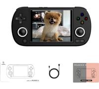 Console de jeu portable, écran 4,0 pouces, batterie 3200mAh, supporte plusieurs formats de jeu, noir, 256G et 256G psp