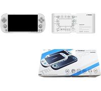 Console de jeu portable, écran 4,95 pouces, batterie 5000 mAh, jusqu'à 256 Go de mémoire extensible, blanc, 64G