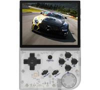 Console de jeu portable, écran IPS 3,5 pouces, processeur quadricœur, T blanc 64G 128G