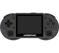 Console de jeu portable, écran IPS 3,5", prise en charge de deux systèmes d'exploitation, RG353P noir, jeux 512G 450PSP