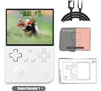 Console de jeu portable, écran IPS 4,0", batterie 3200 mAh ,Blanc, 64G(5K jeux)