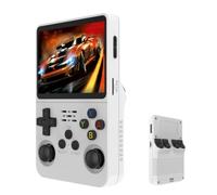 Console de Jeu Portable R36S, écran IPS HD de 3,5 Pouces, Plus de 30 000 Jeux Classiques, Conception à Double Joystick, ravivez Les Souvenirs d'enfance, Options de Stockage de 64 Go/128 Go