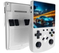 Console de jeu portable R40XX 128G, 10,6 cm rétro, pour système LINUX pour Arcade Two Player, blanc