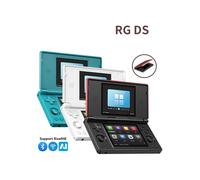 Console de jeu portable rétro Anbernic RG DS Flip, écran IPS 4 pouces, double écran, double système d'exploitation Android/Linux, 4000 mAh, AI, Wifi, streaming, RixelHK, cadeaux BLANC