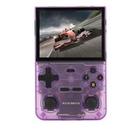 Console de Jeu Portable Rétro K36, Console de Jeu Rétro Portable avec Plus de 16 000 Jeux Classiques, Carte Mémoire 64 Go, écran 3,5 Pouces 640 X 480, Double Joystick 3D, (Purple)