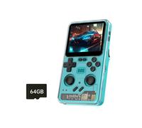 Console de Jeu Portable Rétro RGB20PRO 64 Go Écran IPS 3,2 Pouces WiFi + Intégré pour Simulateur GB//GBC/PSP D