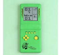 Console de Jeu Portable rétro Tetris avec Plus de 20 Jeux intégrés, écran de 3,5 Pouces ( Vert )