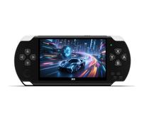 Console de Jeu Portable rétro YHFITN 4,3 Pouces - Jeux Classiques intégrés, Console de Jeux vidéo Portable avec Connexion TV, Batterie Rechargeable et Extension par Carte TF (Black)