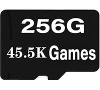 Console de jeu portable, vaste bibliothèque de jeux, grande capacité de stockage, carte mémoire 256G