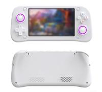 Console de jeu portable XF43, écran HD IPS open-source de 4,3", rétro portable, pour console TV Arcade Home pour amateurs de jeux classiques (64 Go, blanc)