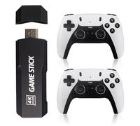 Console de jeu rétro - ARHATREYA - 128 Go - HD 4K - Sans fil 2,4 GHz - 41 000 jeux intégrés