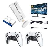 Console de Jeu rétro avec Deux manettes sans Fil, Joystick Plug & Play, Plus de 20 000 Jeux rétro, Sortie HD 4K, Jeux d'arcade pour garçons et Adultes (128GB)