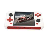 Console de jeu rétro portable 4 en IPS, double joystick, 16/64 Go, blanche