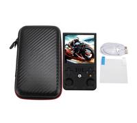 Console de jeu rétro portable, appareil de jeu nomade doté d’un écran IPS de 4 pouces avec une résolution de 720 x 720, d’une batterie rechargeable de 4000 mAh et de deux joysticks (128 Go)