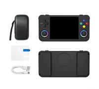Console de jeu rétro portable avec 18 000 jeux préchargés, écran IPS de 8,9 cm 640 x 480, batterie longue durée de 4 000 mAh, chargement de type C et pour OTG, appareil portable Open Source (A)