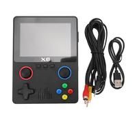 Console de Jeu rétro Portable avec Carte mémoire de 32 Go, Console de Jeu HD à Double Joystick pour Adultes, écran IPS de 3,5 Pouces, Prise en Charge d’Un Stockage Extensible (Noire)