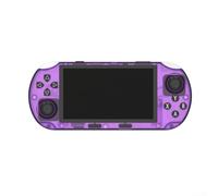 Console de jeu rétro portable avec écran IPS de 4,5", 20 000 jeux classiques, 64 Go de stockage extensible pour voyage et maison (violet)