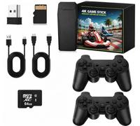 Console de Jeu Rétro sans Fil 4K HD, 23000+ Jeux, 9 Émulateurs, , Plug and Play pour TV