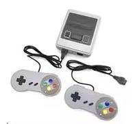 Console de Jeu Rétro SFC avec 620 Jeux Intégrés, Sortie AV, 2 Manettes Filaires, Mini Lecteur de Jeu Vidéo pour Enfants