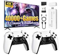 Console de jeu rétro - SYSSEN - 2025 Améliorée - HDMI 4K - Plus de 40000 jeux - 23 émulateurs - 128 Go