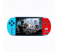 Console de Jeu rétro YHFITN avec écran IPS HD de 5,5 Pouces, Compatible avec Plusieurs émulateurs, Lecteur MP3/MP4 et Connexion TV, idéale pour Les Cadeaux d'anniversaire de Noël. (Red Blue)
