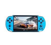 Console de Jeu rétro YHFITN avec écran IPS HD de 5,5 Pouces, Compatible avec Plusieurs émulateurs, Lecteur MP3/MP4 et Connexion TV, idéale pour Les Cadeaux d'anniversaire de Noël. (Blue)
